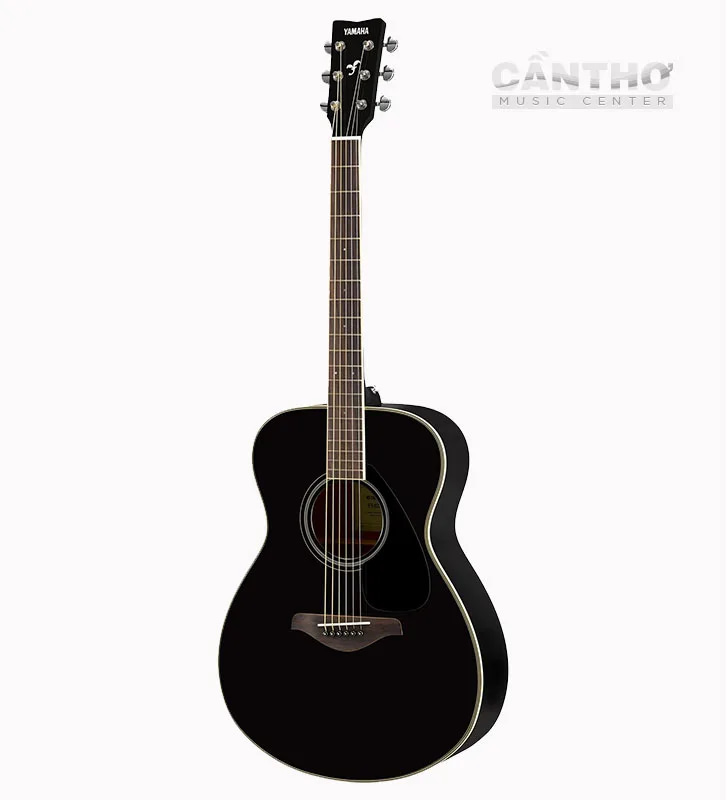 đàn guitar acoustic yamaha FS820 black đen Nhạc cụ Yamaha chính hãng Cần Thơ Music Center