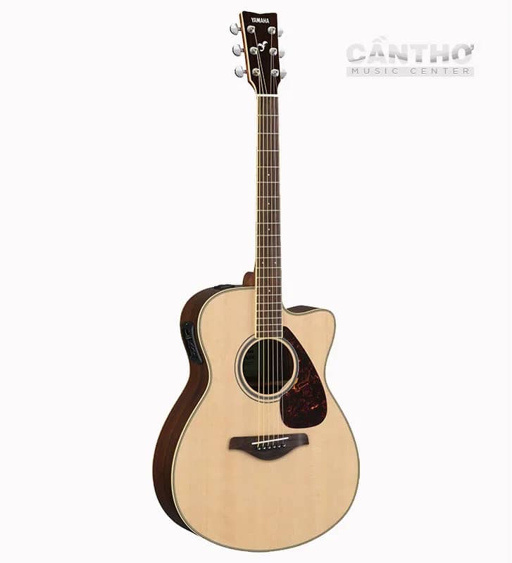 dan guitar yamaha acoustic FSX830C Natural gỗ tự nhiên Nhạc cụ Yamaha chính hãng Cần Thơ Music Center