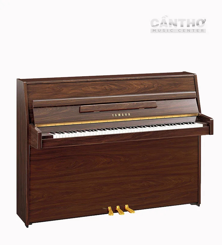 đàn piano cơ yamaha JU109 new mới polised walnut hạt dẻ Nhạc cụ Yamaha chính hãng Cần Thơ Music Center