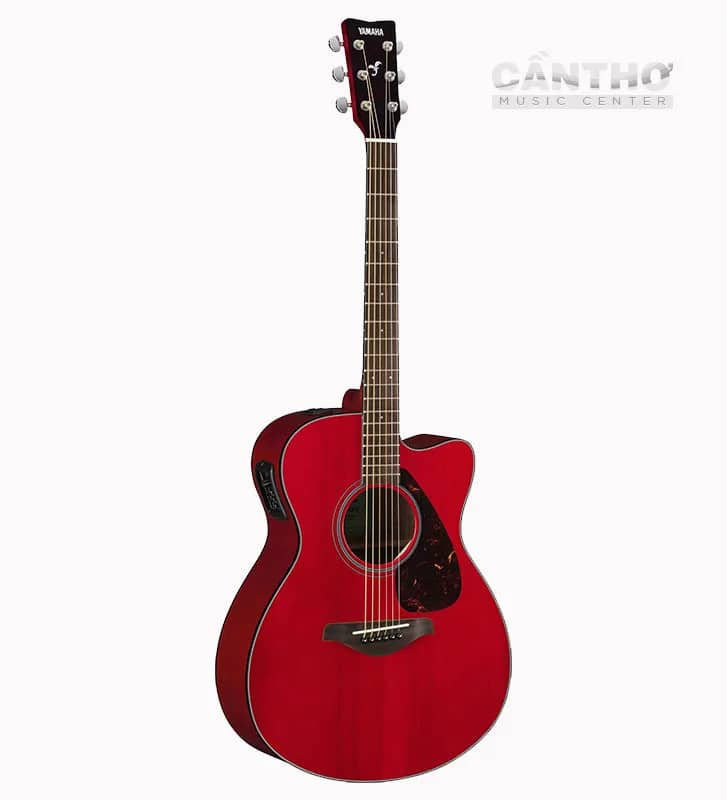 dan yamaha guitar acoustic dien FSX800C Ruby Red NHẠC CỤ YAMAHA CHÍNH HÃNG CẦN THƠ MUSIC CENTER