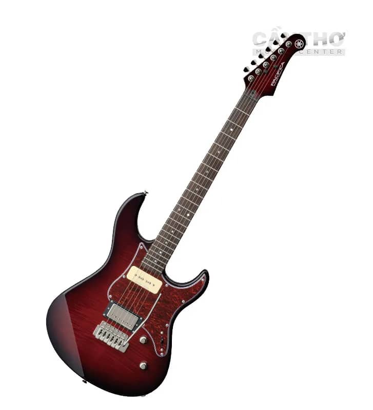 đàn yamaha guitar điện pac611vfm Dark Red BURST Nhạc cụ Yamaha chính hãng Cần Thơ Music Center
